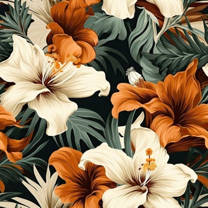 Elegant_Ivory_Orange_Lilies ATL_2126