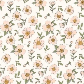 Sweet Peonies in cream 4