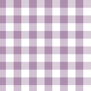 1/2 Inch Buffalo Check | Half Inch Check Purple and white