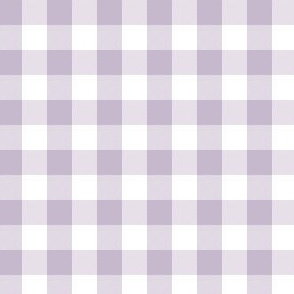 1/2 Inch Vichy Check | Half Inch Check Violet and white