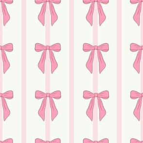 pink bow stripes