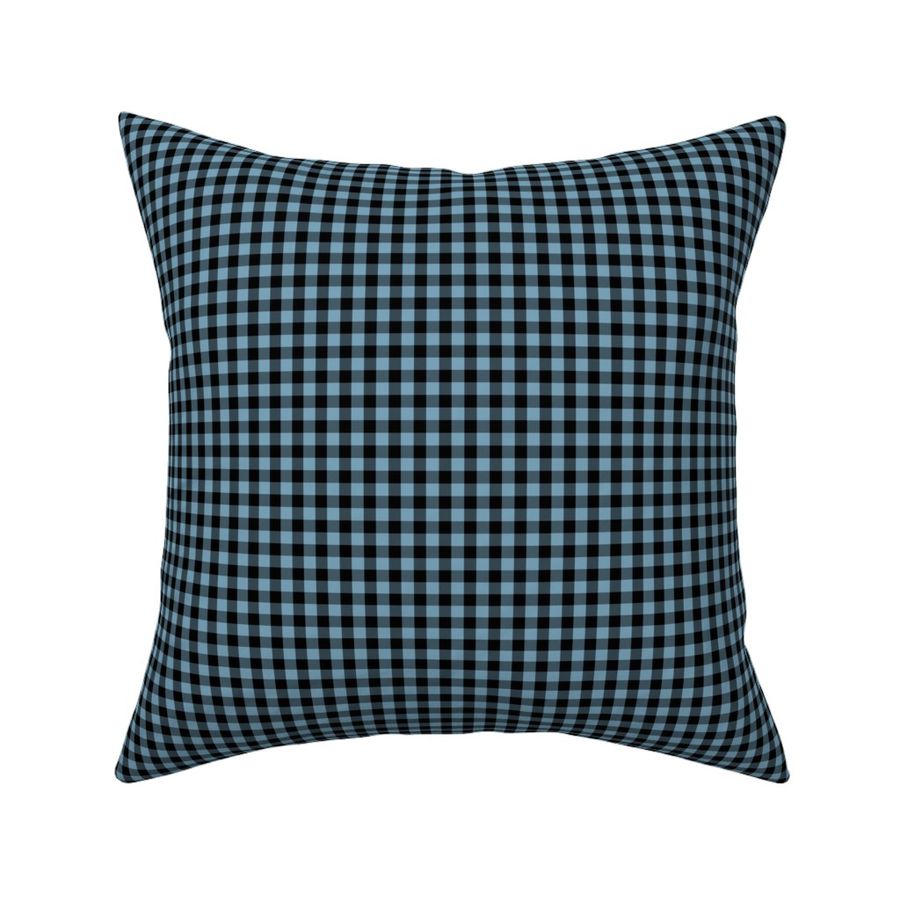 1/4 Inch Blue Buffalo Check | Quarter Inch Check