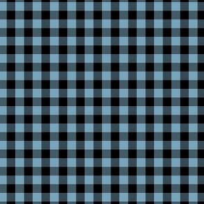 1/4 Inch Blue Buffalo Check | Quarter Inch Check