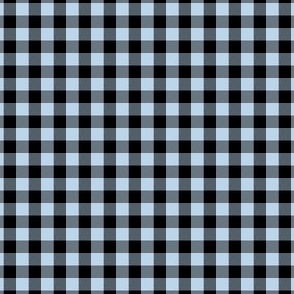 1/4 Inch Light Blue Buffalo Check | Quarter Inch Check