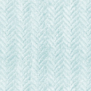 L Textured Soft pastel aqua blue abstract chevron herringbone for modern classic wallpaper