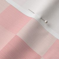 Bold monochromatic geometric abstract squares triangles // normal scale 0009 D // irregular squares triangles pink beige light baby rose  child children wallpaper