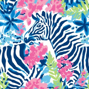 Blue Zebra Bloom Symphony