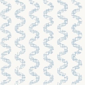 (M) coastal rope wave stripe - off white blue