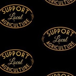 support local agriculture no cow