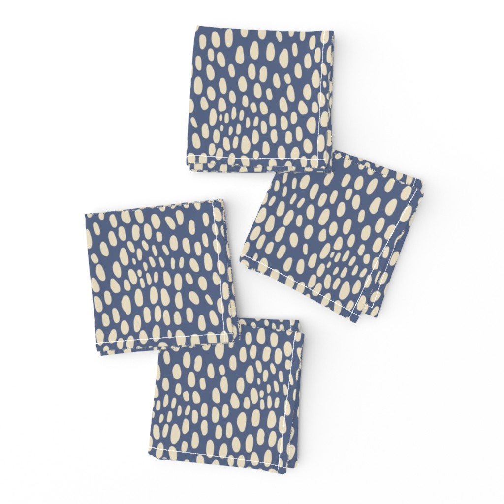 Organic Dots blue Small