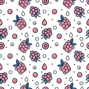 Pink berries