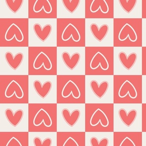 Checker hearts