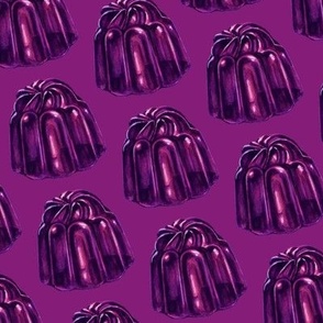 Purple Grape Jello - Purple