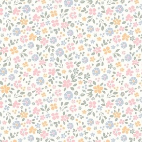 ( small )  ditsy floral,  flowers, meadow, Ellie, spring/summer
