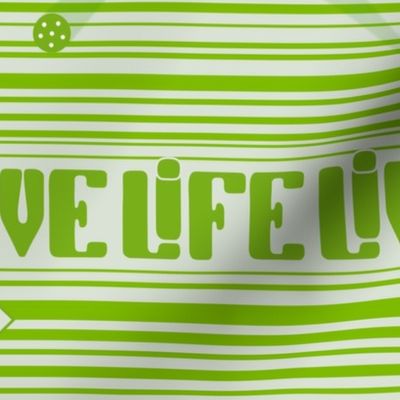 Green-LifeLoveLife-Speeding balls