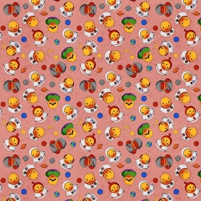 Space Rubber Duck Scatter Medium - Red