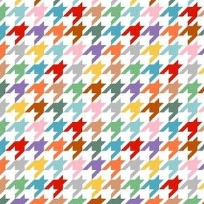 Smaller Colorful Houndstooth