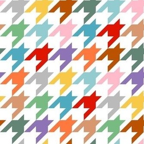 Bigger Colorful Houndstooth