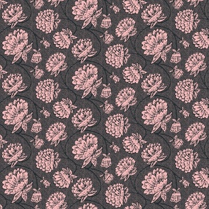 Dotted Carnations // Pink // 12