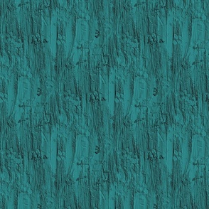 Teal Green Monochromatic Forest 