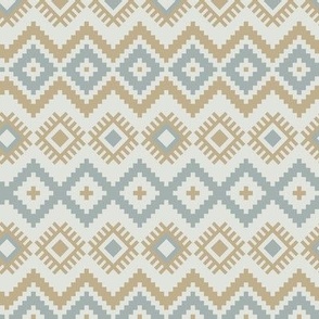 Tan kilim geometric - diamonds, gray green, neutral, tan, sand - boho - modern