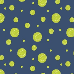 Bouncing Tennis Balls