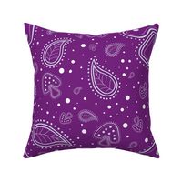 Purple Paisley Mushroom