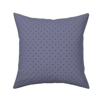 Small Black Polka Dots on Light Faded Purple