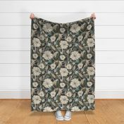 large scale/jumbo tangled floral