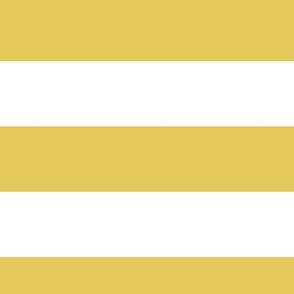 4 inch stripes white and bright yellow