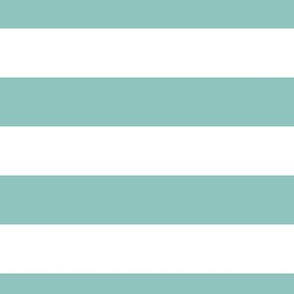 3 Inch Stripes Light Blue and White
