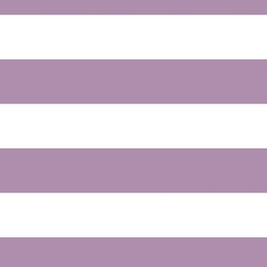 3 Inch Stripes Violet and White