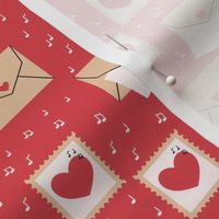 Valentine`s Romantic Envelope