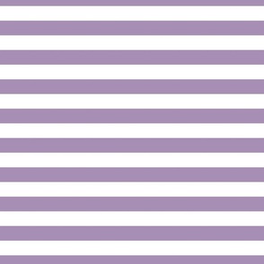 1 Inch Stripe Purple Violet and White