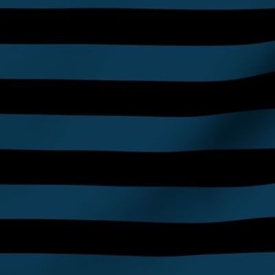 1 Inch Stripe Navy Blue and Black