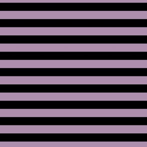 1 Inch Stripe Purple and Black