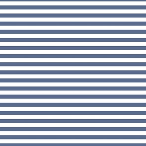 1/2 Stripe blue and white