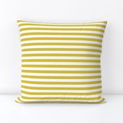 1/2 Stripe Yellow and white