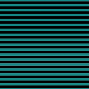 1/2 Stripe Dark Teal and black