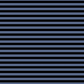 1/2 Stripe Blue and black