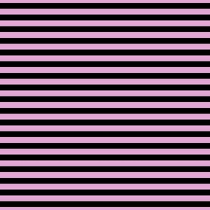 1/2 Stripe pink and black