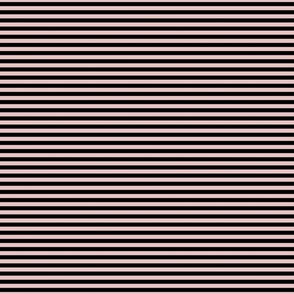 1/4 inch horizontal light pink and black stripe