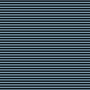 1/4 inch horizontal light blue and black stripe