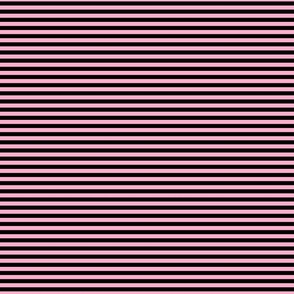 1/4 inch horizontal pink and black stripe