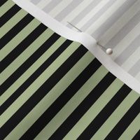 1/4 inch horizontal pastel green and black stripe