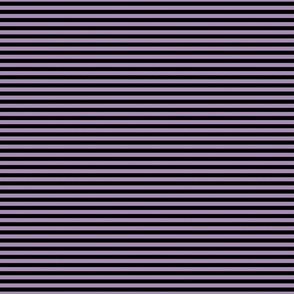 1/4 inch horizontal purple and black stripe