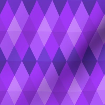Purple Harlequin Preppy Diamond | Ski Crystals