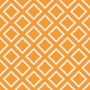 Fresh-geometry orange background