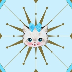 Starburst Kitten Blue