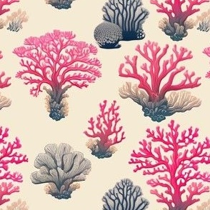 Pink corals // naturals